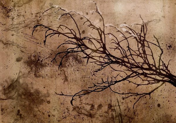 Wall Mural - Rickety Cherry Tree