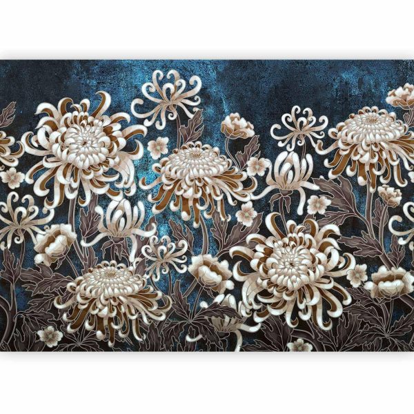 Wall Mural Wallpaper - Sea Flowers - Image 4