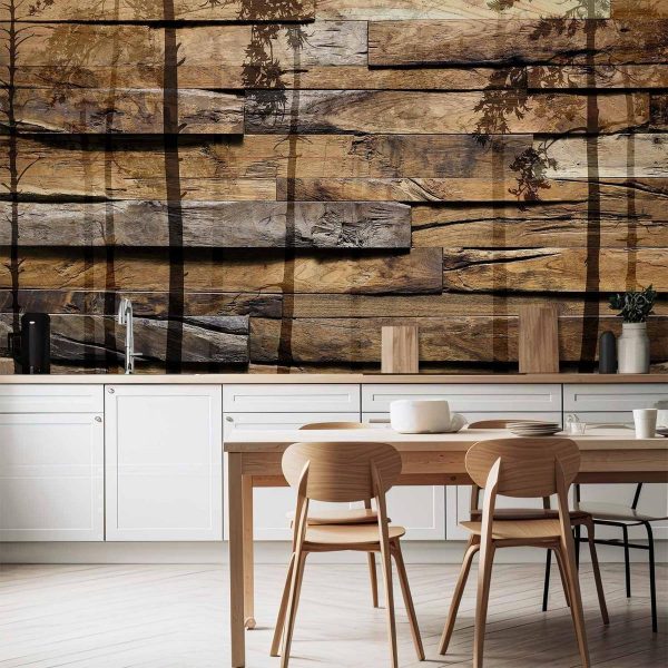 Wall Mural - Shadow of Trees