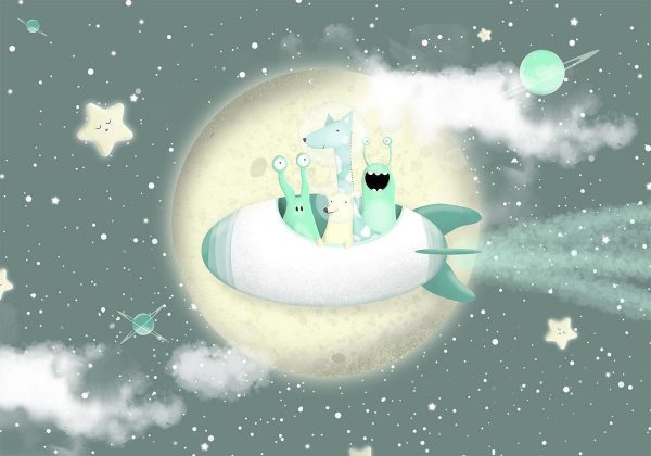 Wall Mural - Space Adventure - Third Variant