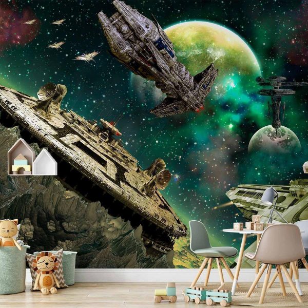 Wall Mural - Space fleet