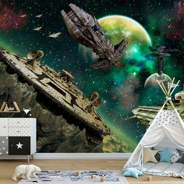 Wall Mural - Space fleet