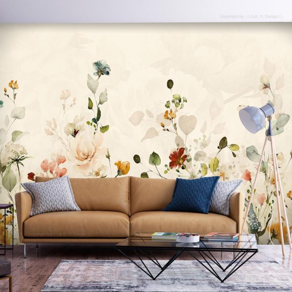 Wall Mural Wallpaper - Spring Meadow - Image 3