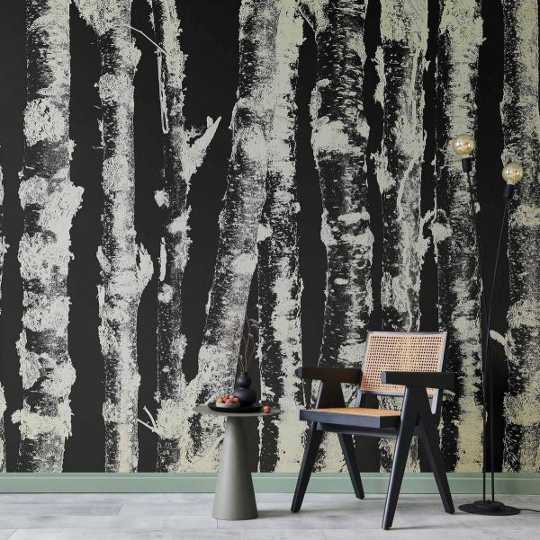 Wall Mural - Stately Birches - Second Variant