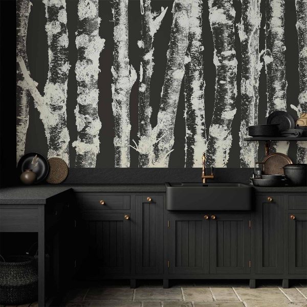 Wall Mural - Stately Birches - Second Variant
