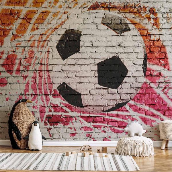 Wall Mural - Street football