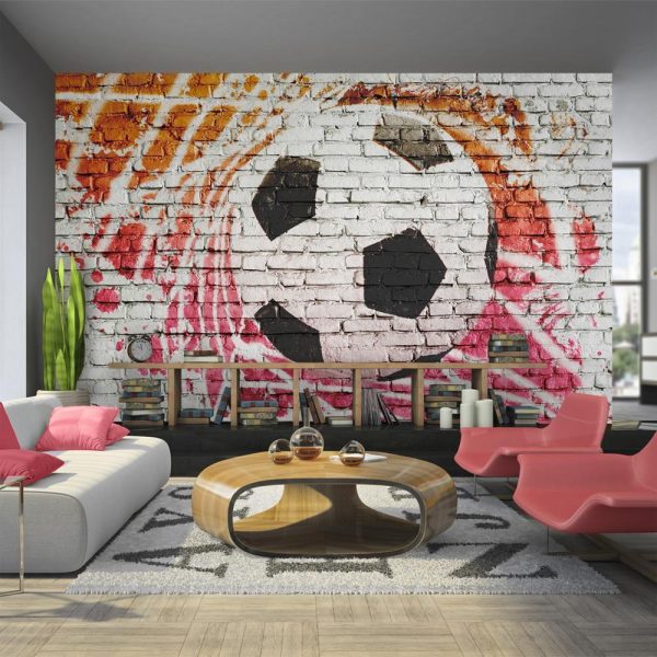 Wall Mural - Street football
