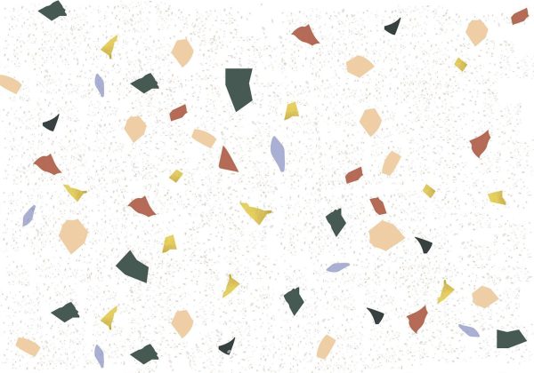 Wall Mural Wallpaper - Subtle Terrazzo Pattern - Image 6