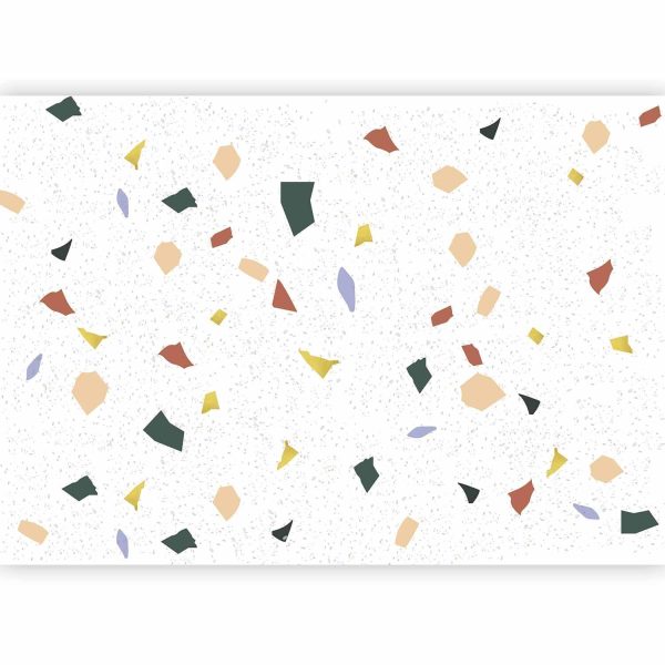 Wall Mural Wallpaper - Subtle Terrazzo Pattern - Image 5