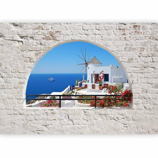 Wall Mural - Summer in Santorini
