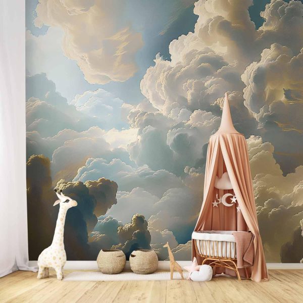 Wall Mural - Sun and Shadows: A Theatrical Display of Nature High Above the Earth - Image 2