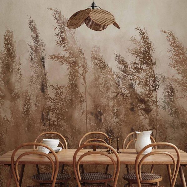 Wall Mural - Tall Grasses - Brown