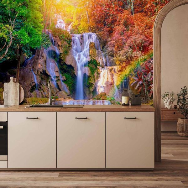 Wall Mural - Tat Kuang Si Waterfalls