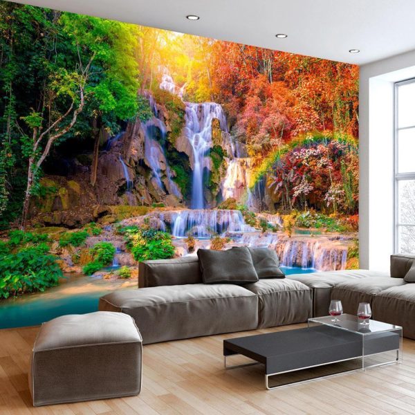 Wall Mural - Tat Kuang Si Waterfalls