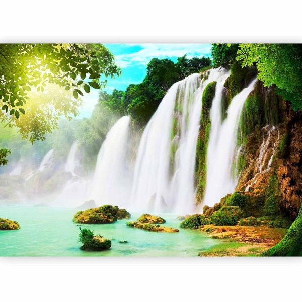Wall Mural - The beauty of nature: Waterfall