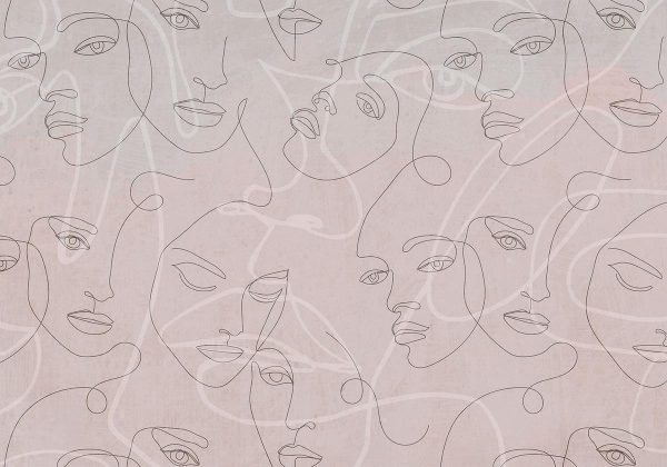 Wall Mural - Thousands of Faces