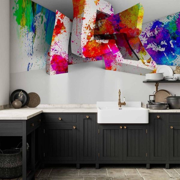 Wall Mural - Three-dimensional Shapes