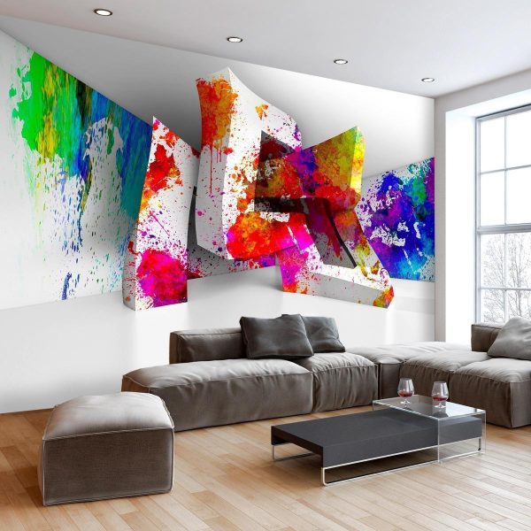 Wall Mural - Three-dimensional Shapes