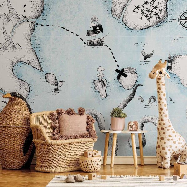Wall Mural - Treasure Map