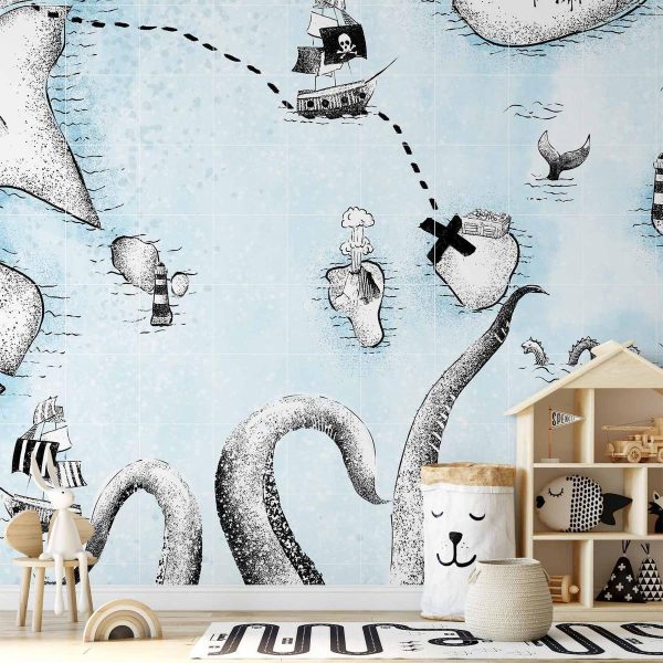Wall Mural - Treasure Map