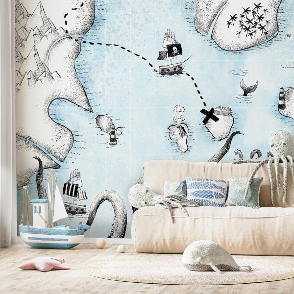 Wall Mural - Treasure Map