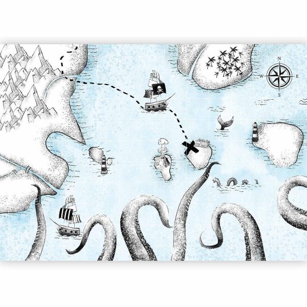 Wall Mural - Treasure Map