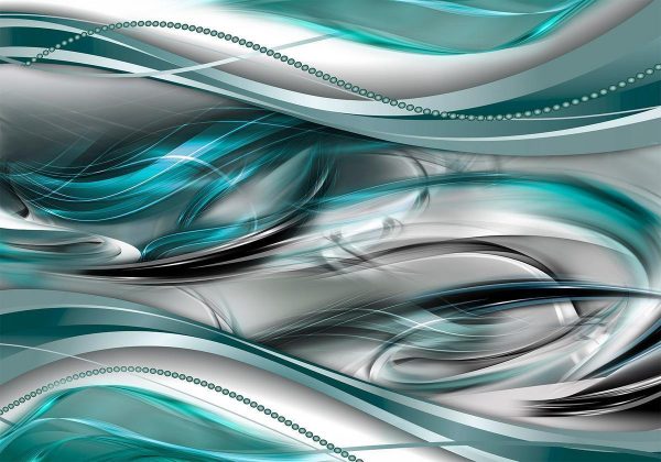 Wall Mural - Tunnels (Green)