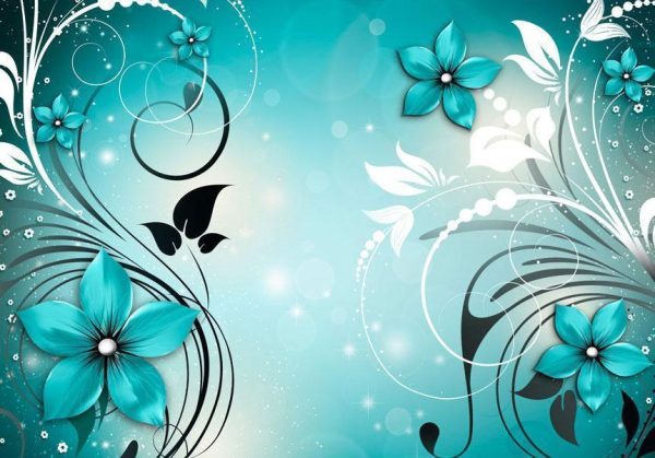 Wall Mural - Turquoise dream