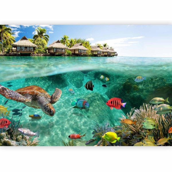 Wall Mural - Under the surface of water