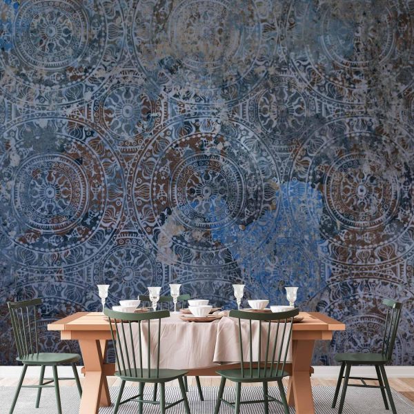 Wall Mural Wallpaper - Underwater Geometry - Image 2