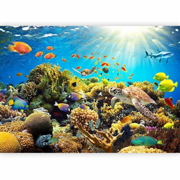 Wall Mural - Underwater Land