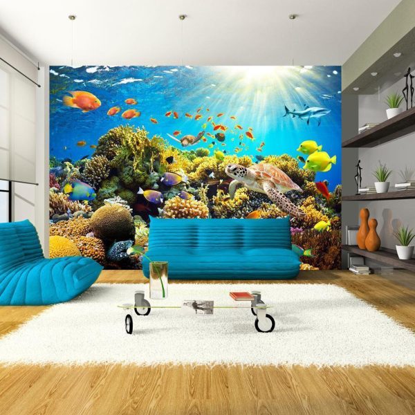 Wall Mural - Underwater Land