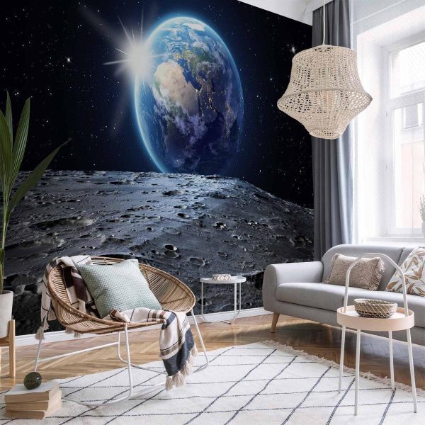 Wall Mural - View of the Blue Planet