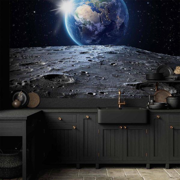 Wall Mural - View of the Blue Planet