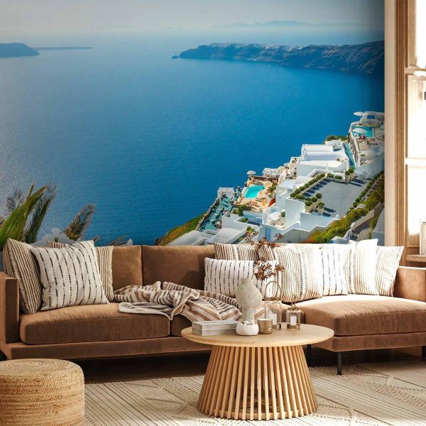 Wall Mural - View on Santorini