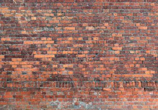 Wall Mural Wallpaper - Vintage Wall (Red Brick) - Image 6