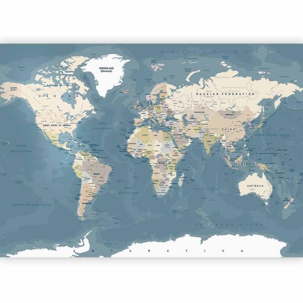 Wall Mural - Vintage World Map
