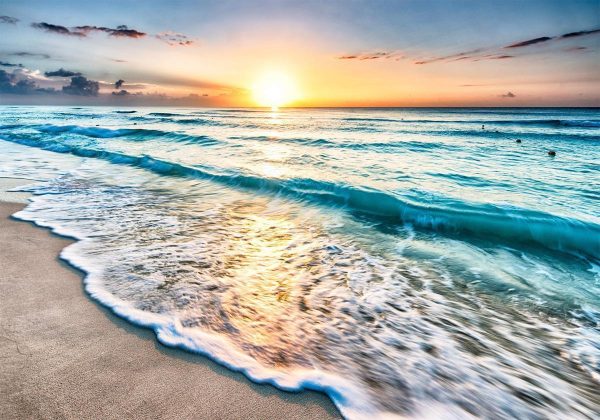 Wall Mural - Walk Along the Seashore