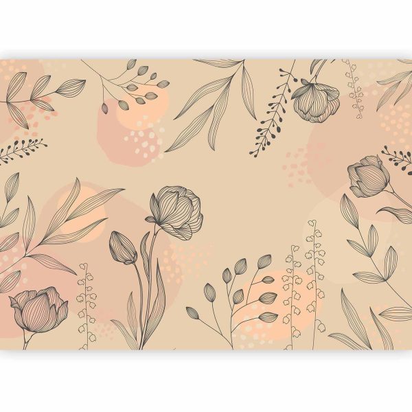 Wall Mural Wallpaper - Warm Shades of Nature - Image 5