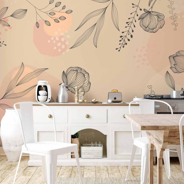 Wall Mural Wallpaper - Warm Shades of Nature