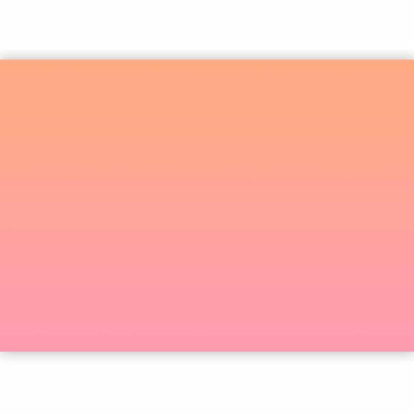 Wall Mural - Warm Sunset - Gradient Background from Orange to Pink