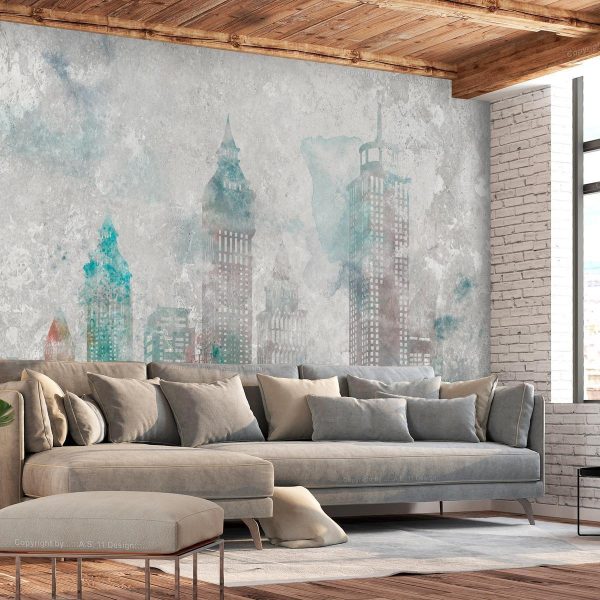 Wall Mural - Watercolour City
