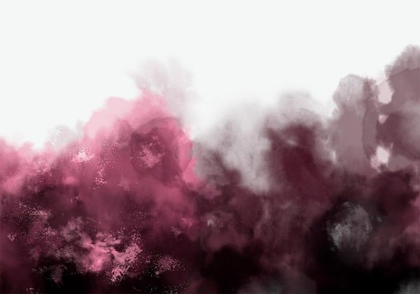 Wall Mural - Watercolour Variation - Red
