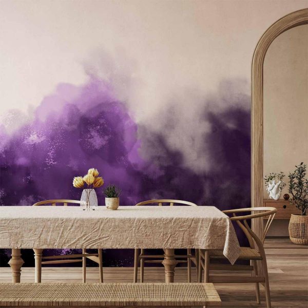 Wall Mural - Watercolour Variation - Violet