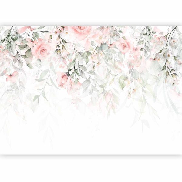 Wall Mural - Waterfall of Roses - First Variant