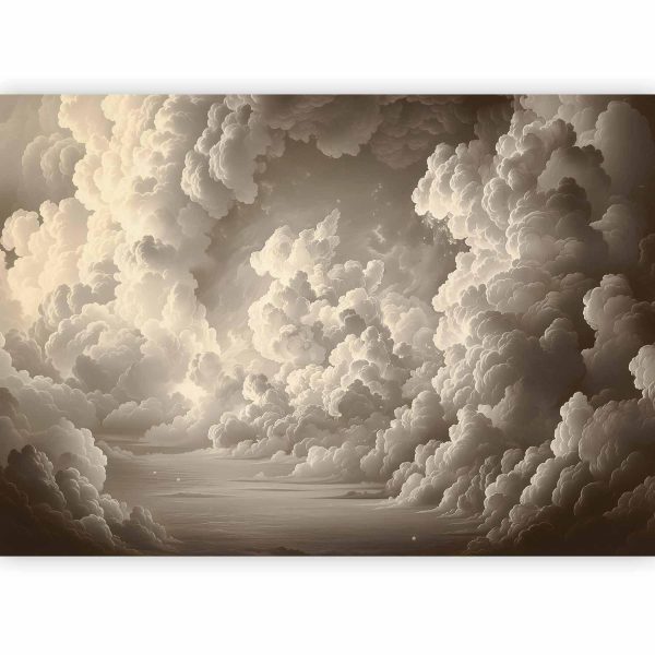 Wall Mural - Whisper of Illuminated Clouds: Soft Play of Light in the Theater of the Heavens - Image 3