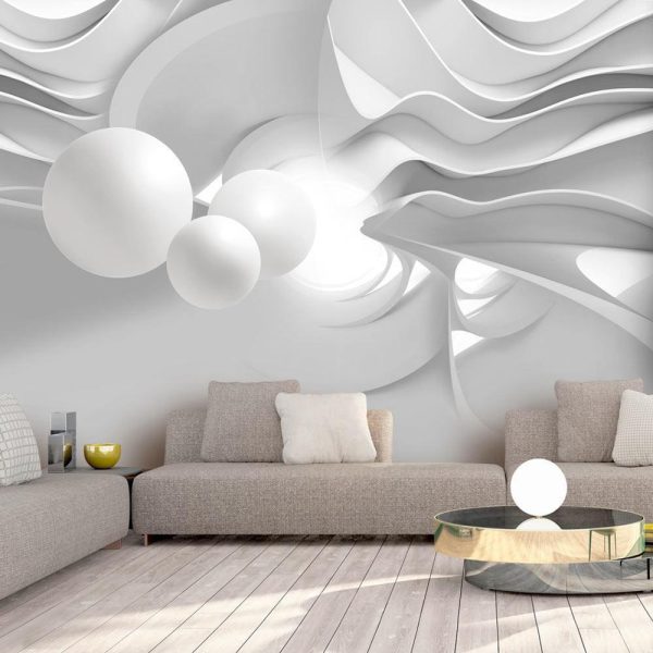 Wall Mural - White Corridors