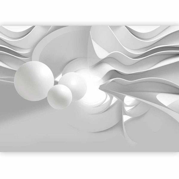 Wall Mural - White Corridors