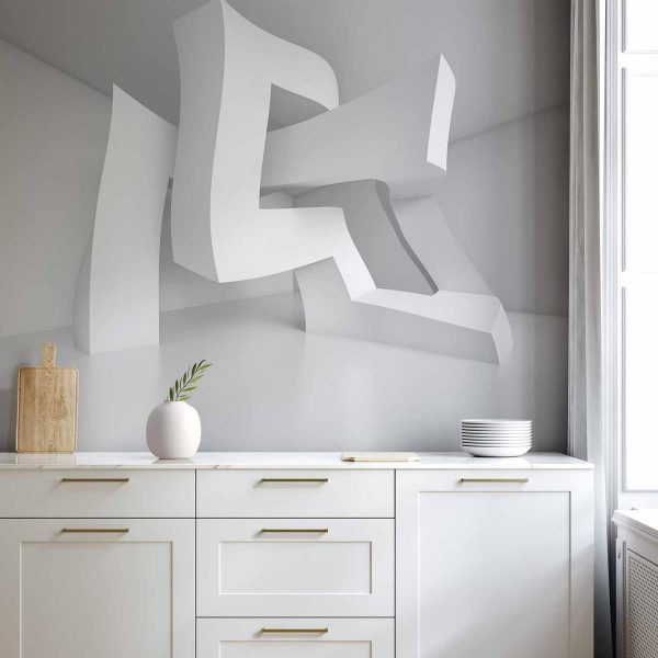 Wall Mural - White Madness