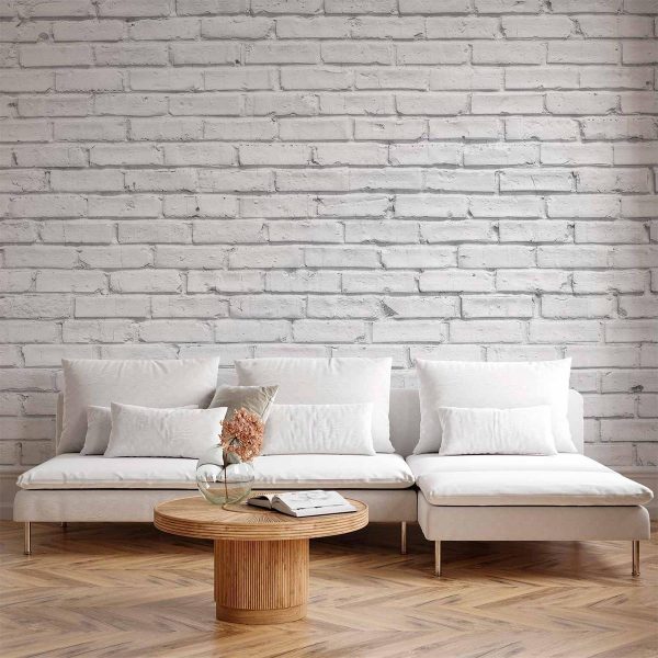 Wall Mural - White Stone